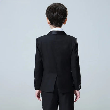 Black tuxedo suit set
