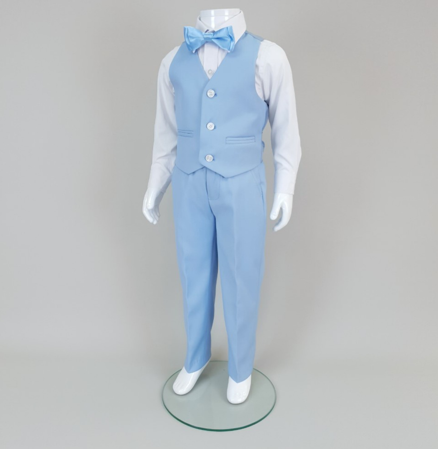Classic sky blue suit set