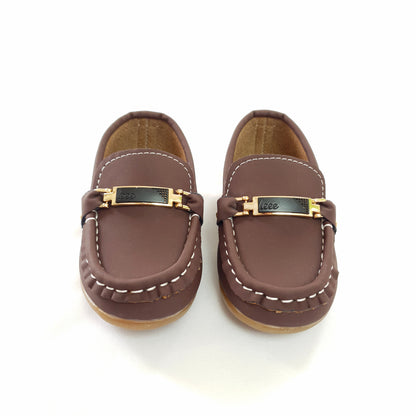 Brown loafers