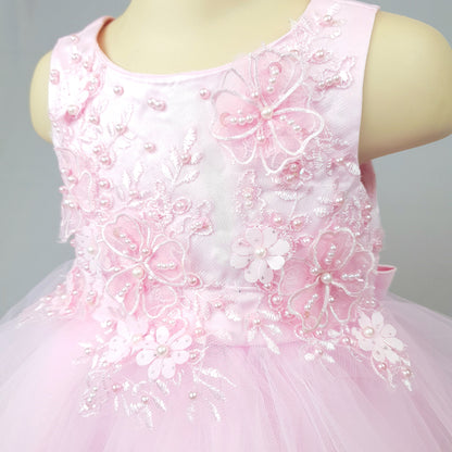 Flower fairy pink dress