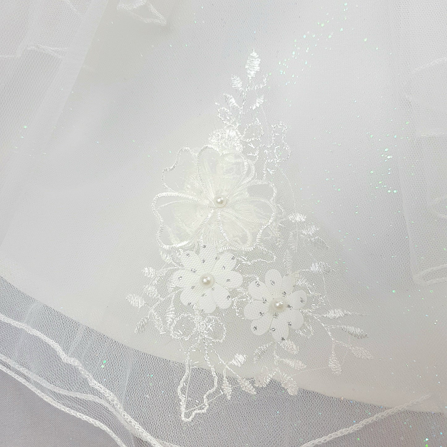 Flower fairy white dress