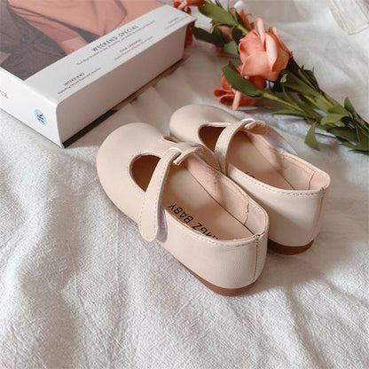 Beige Mary Janes